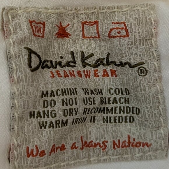 David Kahn Jeanswear Size 27 Winter White Wide Legged Capris - Picture 10 of 14